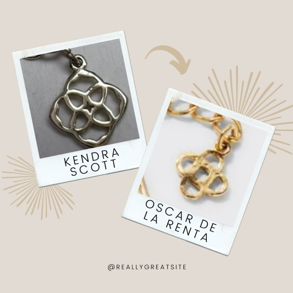 Kendra Scott Logo Charm Comparison